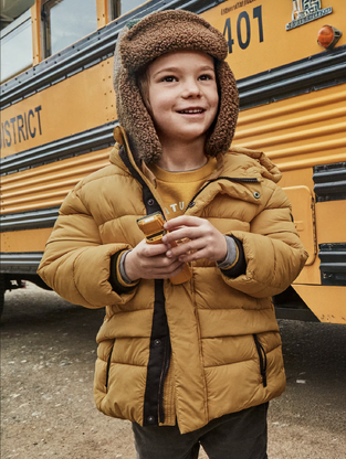 Mayoral μπουφάν μακρύ μουσταρδί