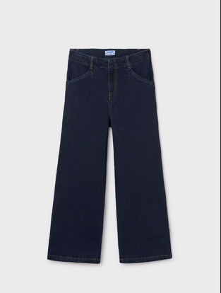 Mayoral Παντελόνι Τζιν αμπιγέ σκούρο μπλε
