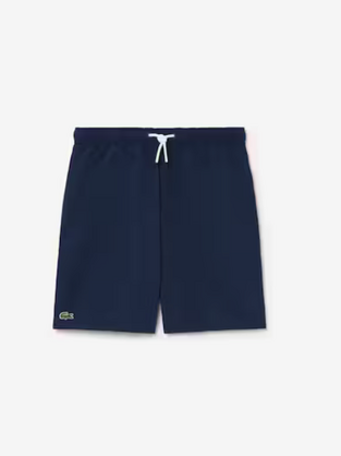Lacoste Μονόχρωμα Μαγιό με Επένδυση μπλε