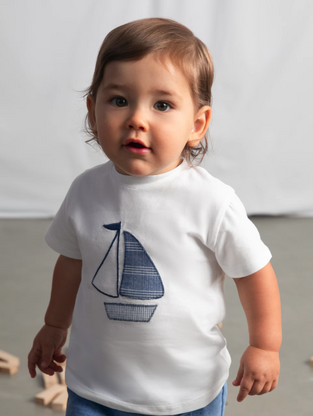 Mayoral Παιδική Μπλούζα Κοντομάνικη Λευκό