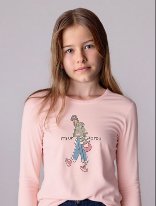 Mayoral  Μπλούζα Μακρυμάνικη Ροζ