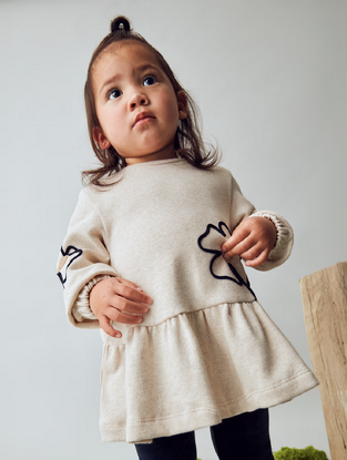 Mayoral Φόρεμα Άμμος σκούρο
