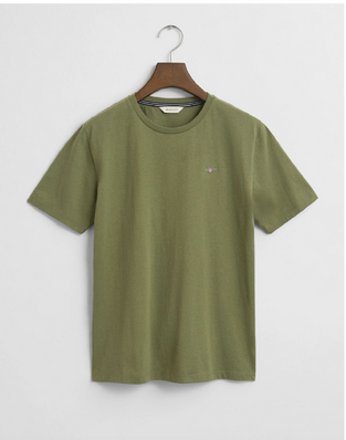 Gant T-Shirt Shield Για Έφηβους λαδί