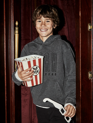 Mayoral Φούτερ με Κουκούλα και Τσέπες γκρι έντονο