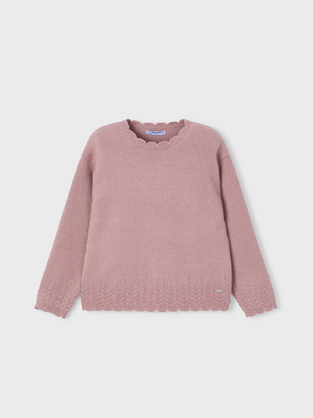 Mayoral  Πουλόβερ Μακρυμάνικο Ροζ Απαλό 
