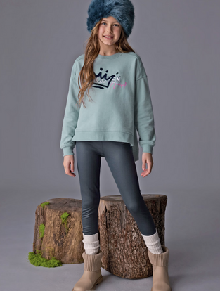 Mayoral Σετ με Κολάν 2τμχ Πετρόλ