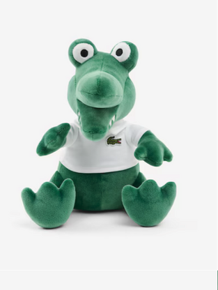 Λούτρινος Κροκόδειλος με Lacoste Branded Polo Μπλούζα