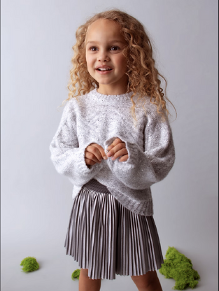 Mayoral  Πλισέ Φούστα Ασημί 