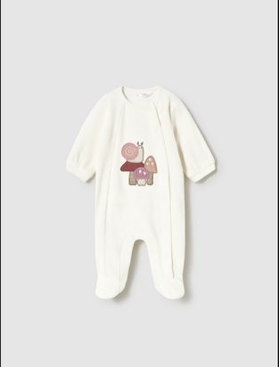 Mayoral Φορμάκι Μακρυμάνικο Βελουτέ Βανίλια