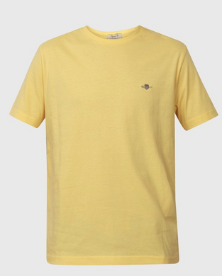 Gant T-Shirt Shield Για Έφηβους κίτρινη