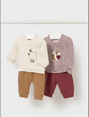 Mayoral Σετ μακό μουσταρδί 4τμχ 
