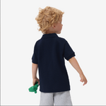  Lacoste Παιδική Petit Piqué Polo Μπλούζα navy blue 