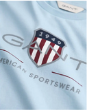 Gant Παιδικό Archive Shield T-Shirt  γαλάζιο