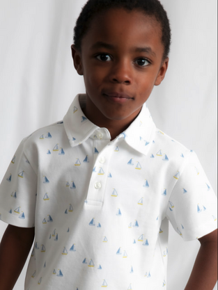 Mayoral Παιδικό Polo Κοντομάνικο Άσπρο