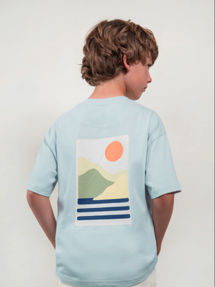 Mayoral Παιδική Μπλούζα Κοντομάνικη Γαλάζια