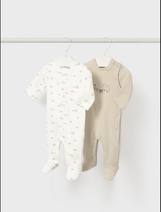 Mayoral Σετ Βρεφικό Φορμάκι Μακρυμάνικο Σόγια 2τμχ