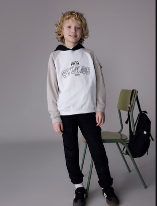 Mayoral  Σετ Φόρμας blocking 2τμχ  μπεζ-μαύρο