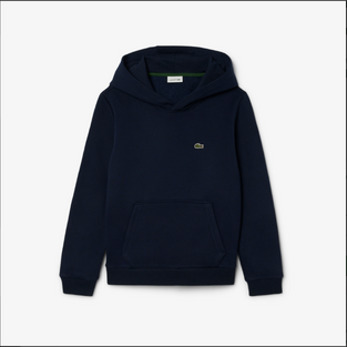  Lacoste Παιδικό Kangaroo Pocket Fleece Φούτερ navy blue