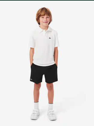  Lacoste Παιδικό Lightweight Diamond Taffeta Σορτς μαύρο