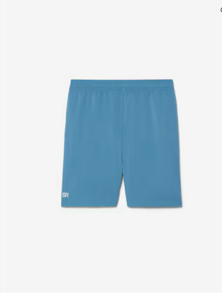 Lacoste Αθλητικό Σορτς Colorblock Diamond Taffeta sky blue