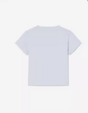Lacoste Παιδικό T-Shirt λευκό με στάμπα