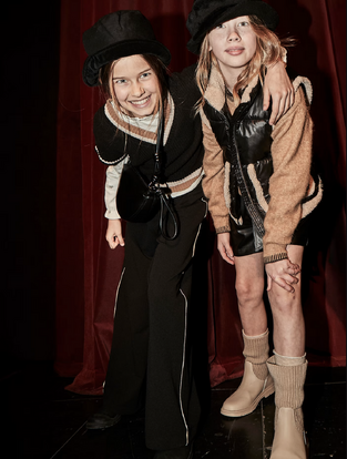 Mayoral  Παντελόνι Υφασμάτινο με διπλή ζώνη Μαύρο