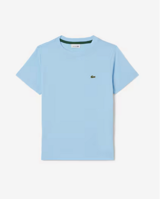 Lacoste Παιδικό Βαμβακερό T-shirt γαλάζιο