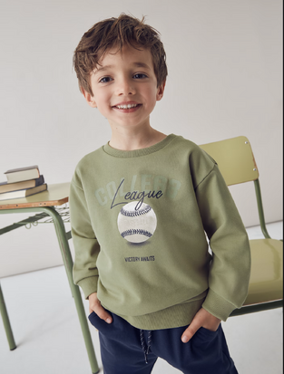 Mayoral Σετ Φόρμας  College Φυστικί 2τμχ