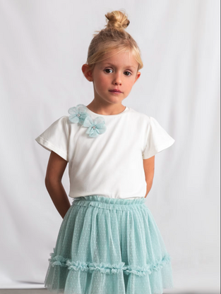 Mayoral Παιδικό Σετ με Φούστα 2τμχ Βεραμάν