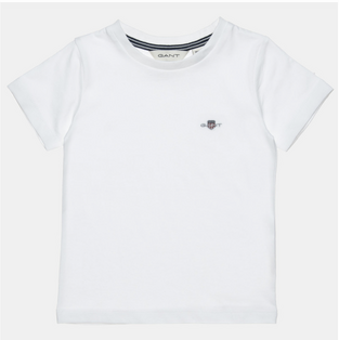Gant T-Shirt Shield Για Έφηβους λευκό