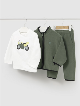 Mayoral Σετ Φόρμας Πράσινο 3τμχ 