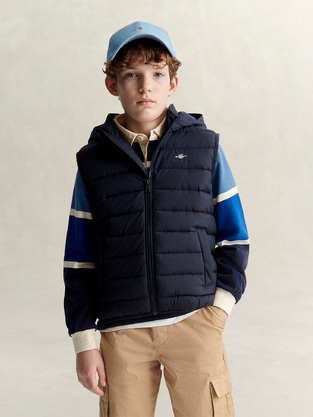 Gant Αμάνικο μπουφάν navy blue
