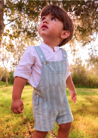 Mayoral Παιδική Σαλοπέτα Λινή Πετρόλ