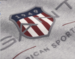  Gant Παιδικό T-Shirt Μακρυμάνικο Archive Shield γκρι