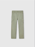 Mayoral  Παντελόνι chino cargo λαδί