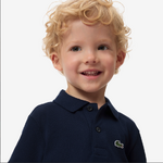  Lacoste Παιδική Petit Piqué Polo Μπλούζα navy blue 