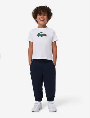 Lacoste Αθλητικό παντελόνι φόρμας αδιάβροχο μπλε
