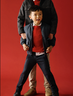 Mayoral  Παντελόνι λοξότσεπο μπλε