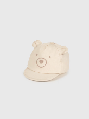 Mayoral καπέλο με αυτάκια μπεζ