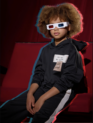 Mayoral  Σετ Φόρμας με ρίγες  Μαύρο 2τμχ 
