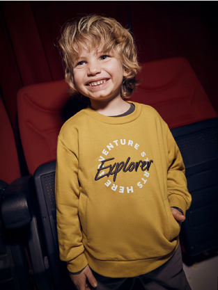 Mayoral Φούτερ με Τσέπες Μουσταρδί