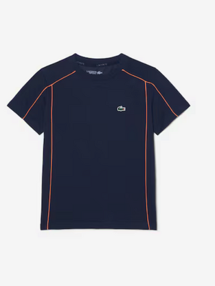 Lacoste Αθλητικό μπλουζάκι Ultra Dry μπλε