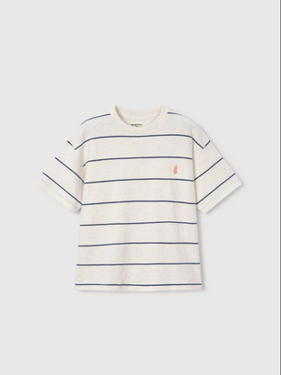 Mayoral Παιδικό T-shirt Μπλε-άσπρο ριγέ