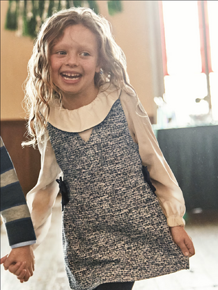 Mayoral Φόρεμα μπλε σκούρο