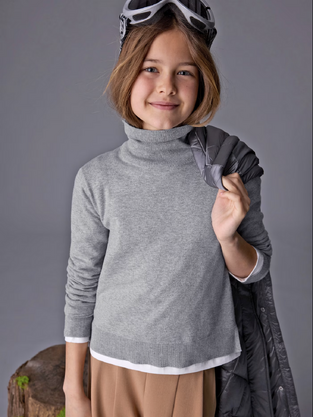 Mayoral Ζιβάγκο Μακρυμάνικο Ασημί 
