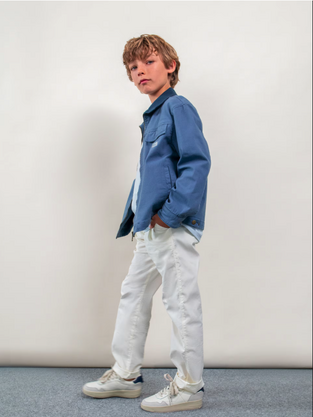 Mayoral Παιδικό Παντελόνι Κρεμ