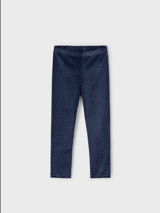 Mayoral Κολάν βελούδο σταμπωτό ναυτικό μπλε