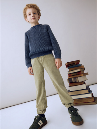 Mayoral Παντελόνι skater fit φυστικί