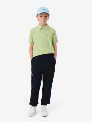 Lacoste Nylon Cargo Παντελόνι μαύρο